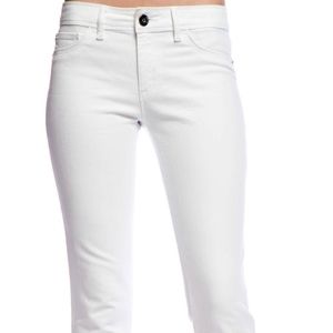 DL1961 Angel Mid Rise Skinny Ankle in Milk (New!)